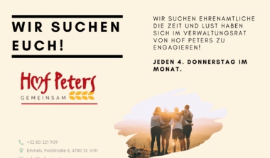 Hof Peters sucht Mitglied für Verwaltungsrat! image news emja.be