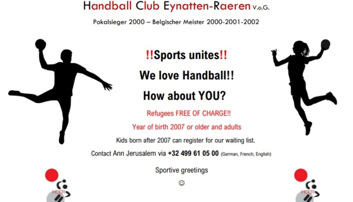 Handball verbindet! angebote emja 