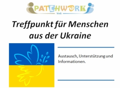 Treffpunkt für Menschen aus der Ukraine im Patchwork St. Vtith logo anbieter