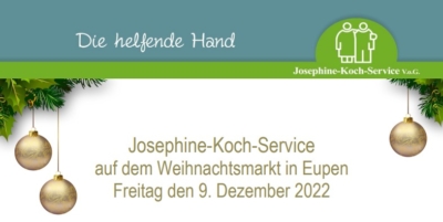 Josephine-Koch-Service auf dem Weihnachtsmarkt in Eupen! logo anbieter