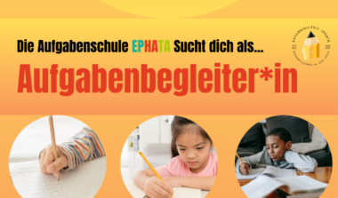 Ehrenamtliche Betreuer*innen für die Aufgabenschule Ephata gesucht! image news emja.be