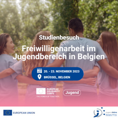 Study Visit: Freiwilligenarbeit im Jugendbereich in Belgien logo anbieter