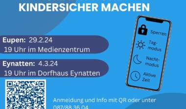 Lupe: Workshop Smartphone kindersicher machen! image news emja.be