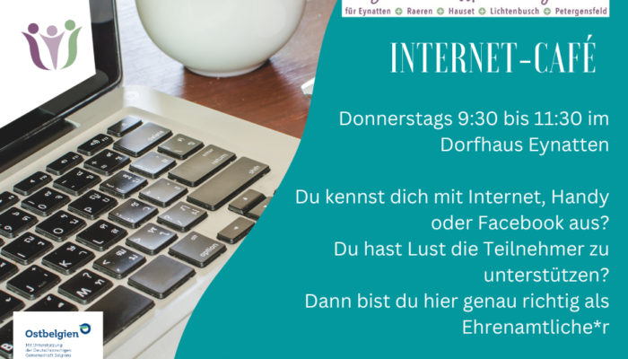Dorfhaus Eynatten sucht dich fürs Internetcafé! angebote emja 