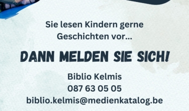 Lesepate*in gesucht für die Bibliothek Kelmis! image news emja.be