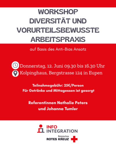 Info Integration: Workshop Diversität logo anbieter