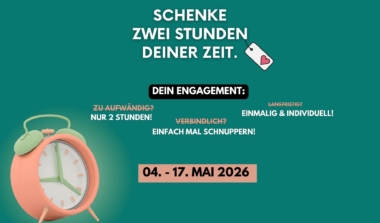 „Schenke zwei Stunden Zeit!“ image news emja.be