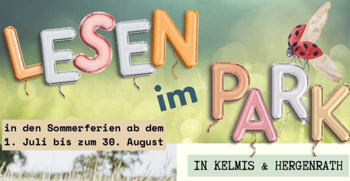 Vorleser:innen für „Lesen im Park“ in Kelmis gesucht! angebote emja 