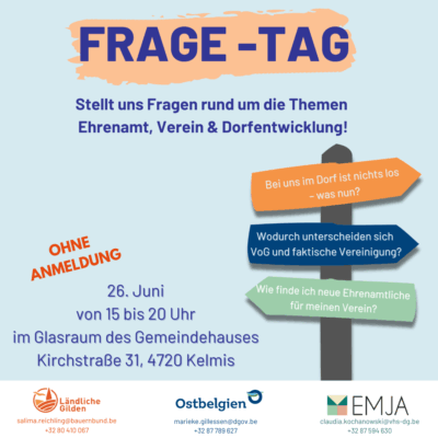 Frage-Tag in Kelmis! logo anbieter