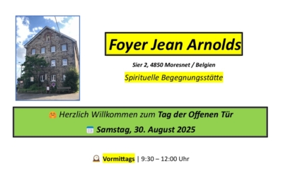 Tag der offenen Tür im Foyer Jean Arnolds! logo anbieter