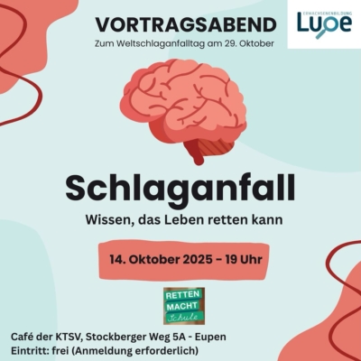 Lupe VoG: Achtung Schlaganfall logo anbieter