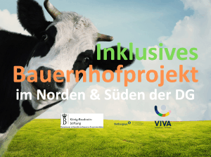 VIVA Ostbelgien – Inklusives Bauernhofprojekt sucht Unterstützung image news emja.be