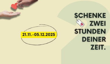 „Schenke zwei Stunden Zeit“ geht wieder los! image news emja.be