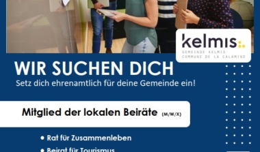 Gemeinde Kelmis sucht Menschen, die sich ehrenamtlich einbringen! image news emja.be