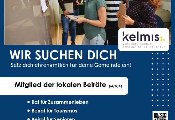 Gemeinde Kelmis sucht Menschen, die sich ehrenamtlich einbringen! angebote emja 