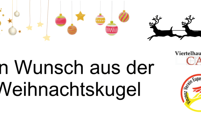 Ein Wunsch aus der Weihnachtskugel – Viertelhaus Cardijn angebote emja 