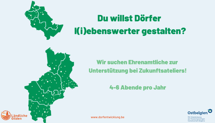 Ländliche Gilden suchen Ehrenamtliche für die Dorfgestaltung! angebote emja 
