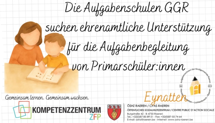 Werde Teil der Aufgabenschule in Eynatten! angebote emja 