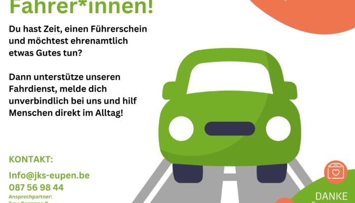 Josephine Koch Service sucht ehrenamtliche Fahrer(innen)! angebote emja 