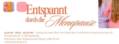 Themenabend Frauenliga: Menopause logo anbieter