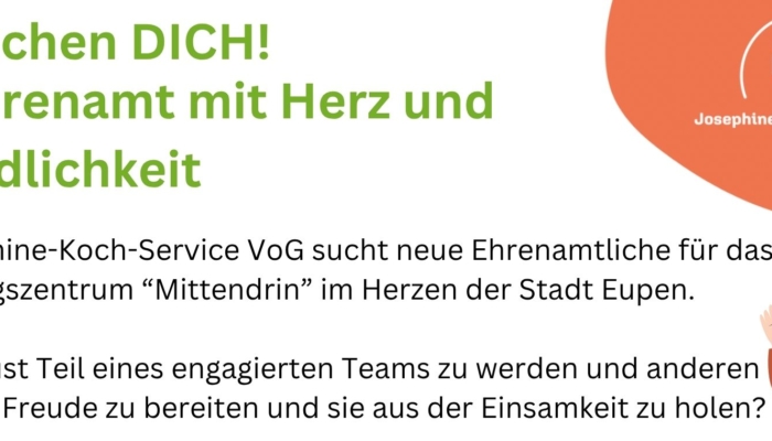Mithelfen im Mittendrin Eupen! angebote emja 